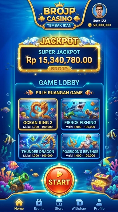 Tampilan daftar aplikasi terbaru yang tersedia di brojp.